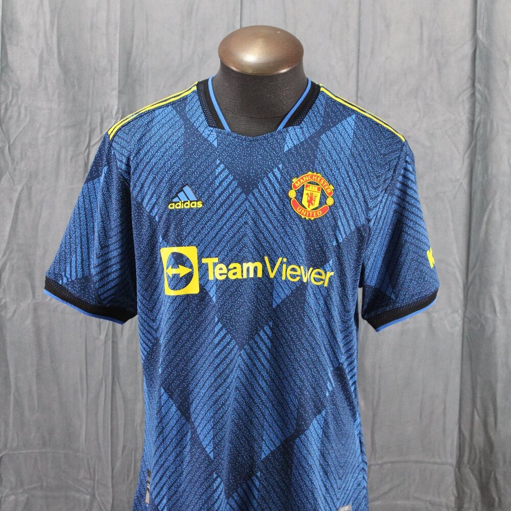 Manchester United Jersey - 2021 Third Jersey Ronald 7 by Adidas - Men's 2XL
